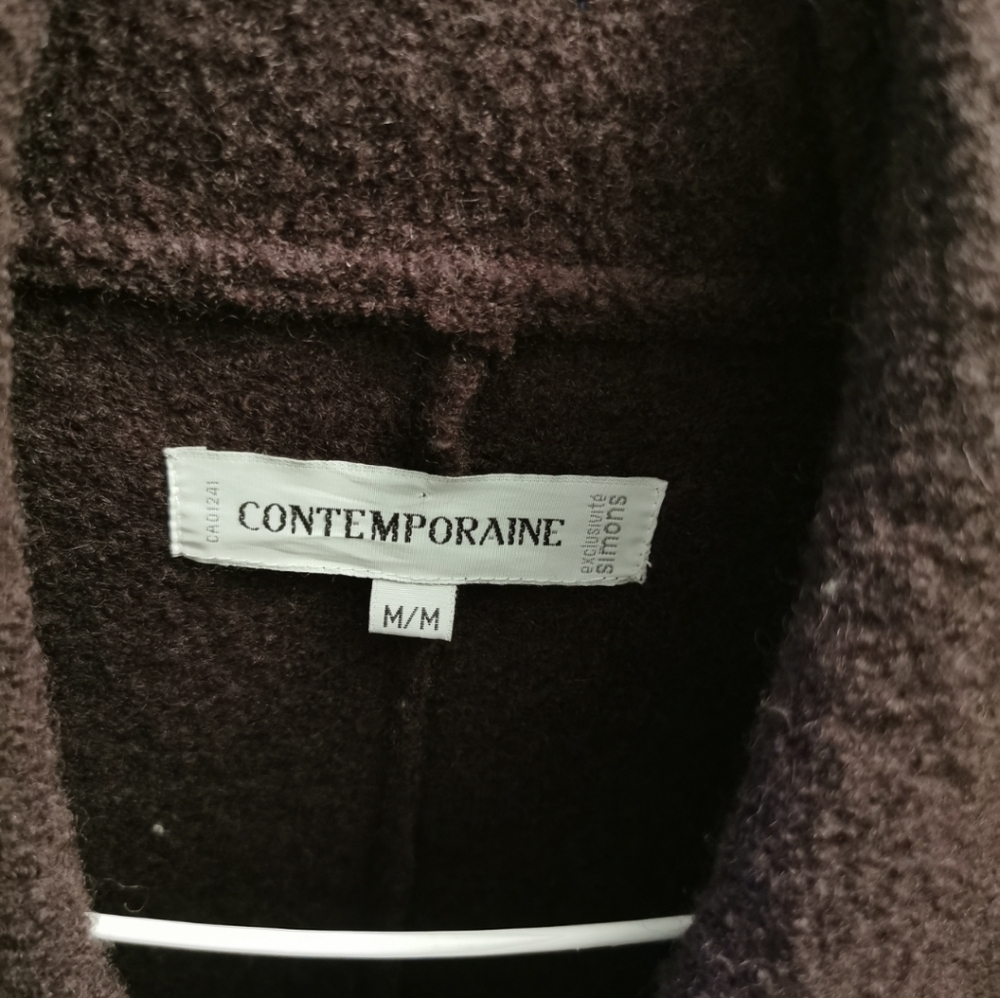 Pure wool coat jacket